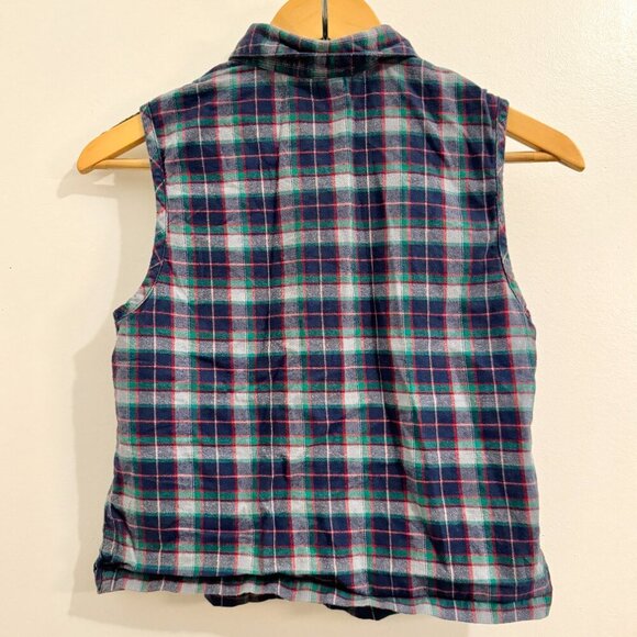 π ASOS Plaid Shirt / Tank Top - Soft & Comfy, US 4 - Picture 2 of 6